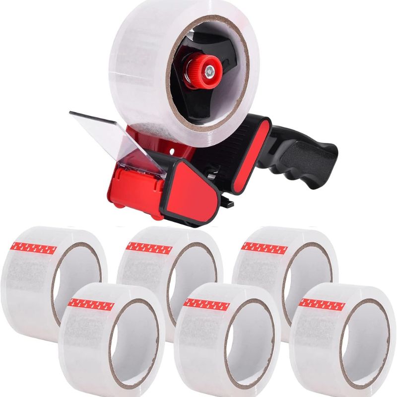 Packing Tape with an Ergonomic Dispenser
