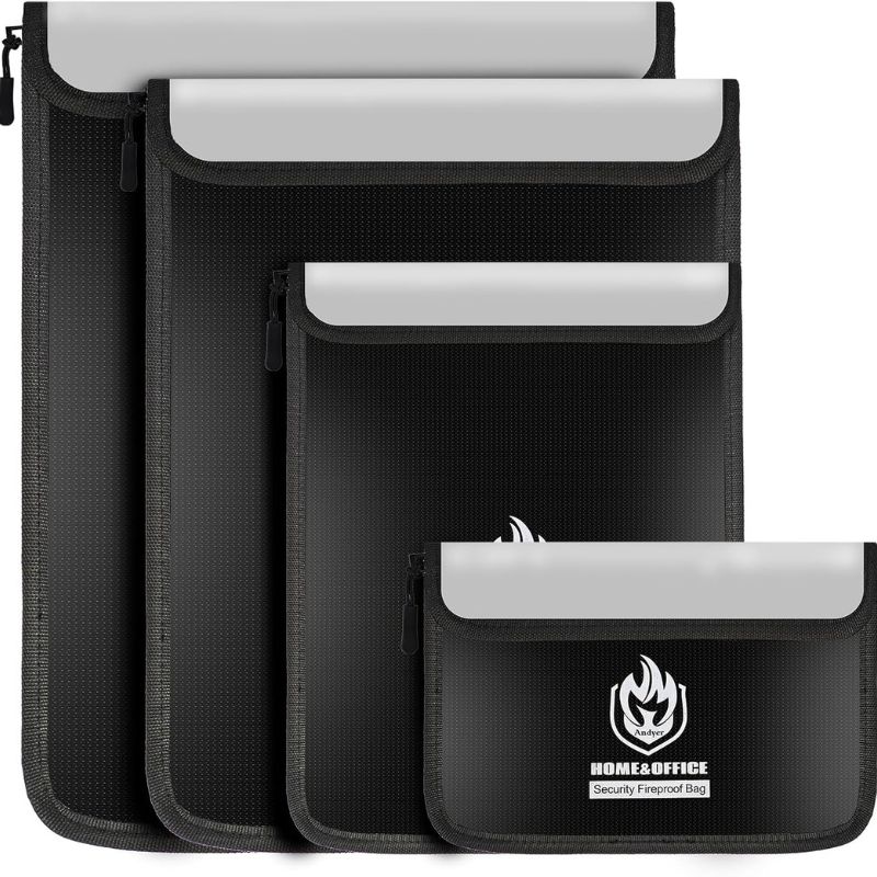 Invest in Fireproof and Waterproof Document Bags